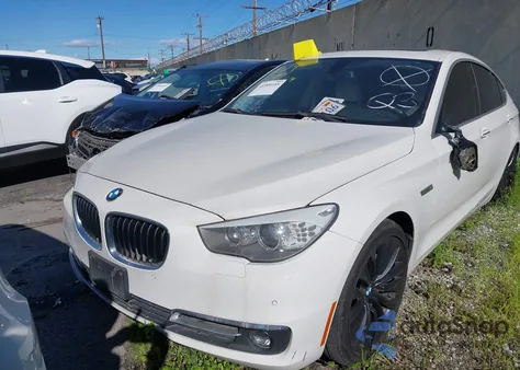 2015 BMW 535I Gran Turismo из США, поврежденный, VIN WBA5M2C56FD872100